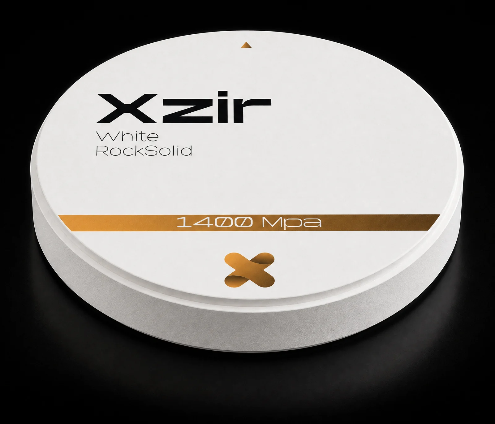 Xzir White RockSolid zirconia disc